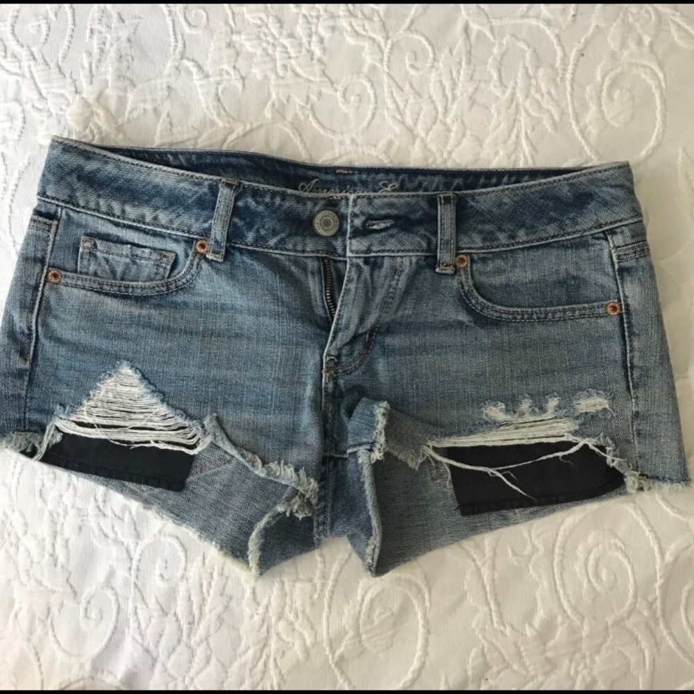 America Eagle Jean short shorts sz 4